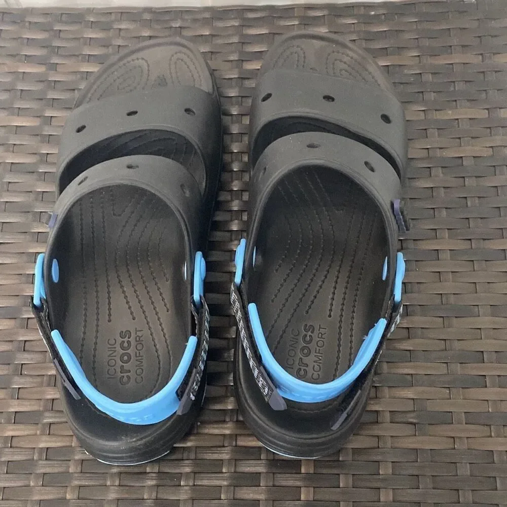 Croc sandals, men’s size 14￼